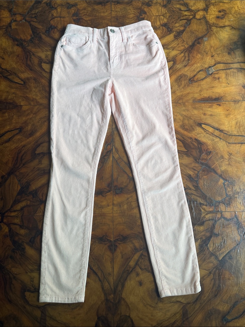 Current/Elliott Light Pink Straight Leg Pants